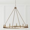Capital Lighting Pearson 12 - Light Chandelier in  Aged Brass - 4 of 4