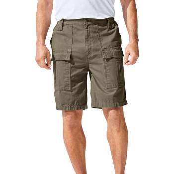 KingSize Men's Big & Tall Deeper Pocket 8" Cargo Shorts
