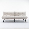 Kumasinova Modern Folding Sofa Bed, Versatile Sleeper Sofa, Convertible Loveseat Sofa with Adjustable Armrests & Backrest, Couches for Living Room - 2 of 4