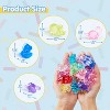 Joyfy 50 Pcs Mini Resin Dinosaur Figures Sensory Bin Toys for Dino Cupcake Toppers, Party Favors , Garden Micro Landscape Aquarium Home Decoration - 3 of 4