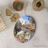 Artistic St. Augustine Ceramic Ornament, Florida Coastal City Historical Christmas Decoration| OrnamentallyYou - 4 of 4