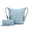 MKF Collection Lux Vegan Leather Women’s Hobo Bag with Wallet by Mia K - 2 of 4
