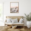 Amanti Art Dreamy Sunset Oia Santorini by Bella Eve Canvas Wall Art Print Framed - 4 of 4