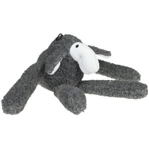 Multipet Lamiedoodle Fleece Lamb Plush Dog Toy in Grey - 1 of 1