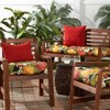 Kensington Garden 2pk 17"x17" Square Outdoor Throw Pillows - 4 of 4