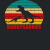 Rerun Island Men's Daddysaurus Short Sleeve Graphic Cotton T-Shirt - Black M - 2 of 3