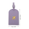 Unique Bargains Lightweight Luggage Tag 1 Pc - 2 of 4