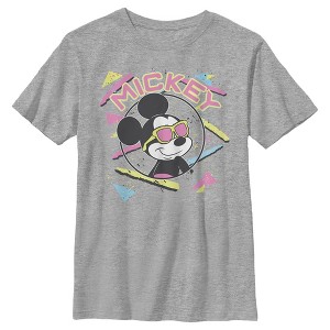 Boy's Mickey & Friends 90s Sunglasses Mickey T-Shirt - 1 of 4