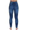 Just Love Women's Denim Wash Leggings - Stretchy and Comfortable Skinny Pants - 3 of 3