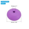 Unique Bargains Lentil Focal Cute Silicone Beads for Keychain Jewelry Making 50 Pcs - 3 of 4