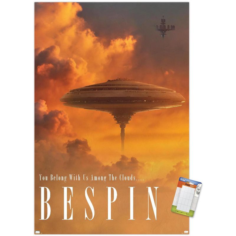 Trends International Star Wars: Bespin - Visit Bespin by Russell Walks 23 Unframed Wall Poster Prints, 1 of 7