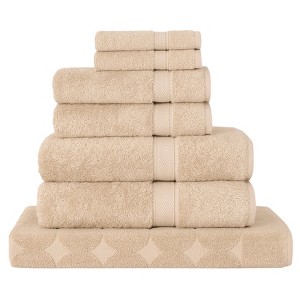 Linum Home Textiles 100% Turkish Cotton Sinemis Terry 7 Piece Towel Set - 1 of 1