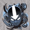 Boys' Short Sleeve Avatar the Last Airbender Airbender Blue And Black Kanji T-Shirt - 3 of 4