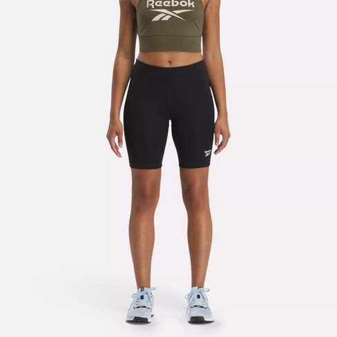 Reebok Reebok Identity Small Logo Cotton Bike Short Xs Black : Target