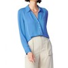 Women's SPREAD COLLAR BUTTON DOWN SHIRT - current air - 2 of 4