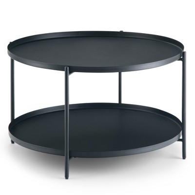 target metal coffee table