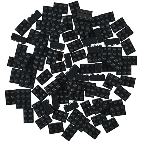 Strictly Briks Classic Bricks Starter Kit, Black, 96 Pieces, 2x3 Studs, Compatible with All Major Brick Brands - image 1 of 4