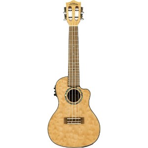 Lanikai QM-CEC Quilted Maple Concert Acoustic-Electric Ukulele - 1 of 3