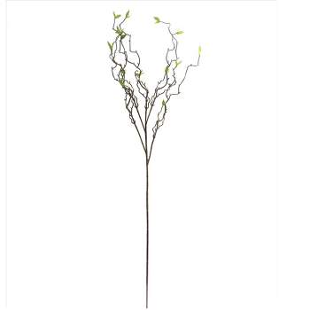 Vickerman 40" Artificial Green Spring Willow Branch.