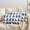 REGALWOVEN Geometric Soft Plush Modern Decorative Throw Pillows Cases 2 Pcs - 2 of 4