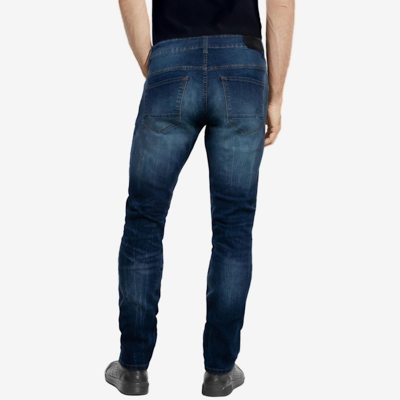 CULTURA Men's Skinny Fit Stretch Jeans, 2 of 5