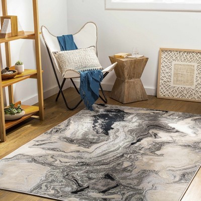 Hauteloom Hinatuan Gray Marble Carpet