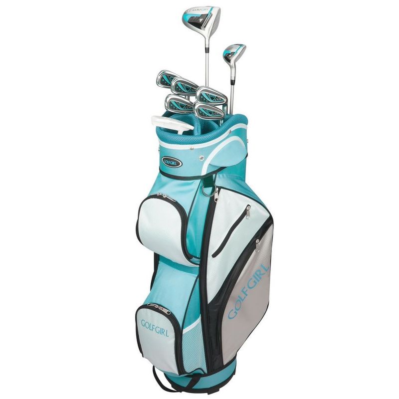 GolfGirl FWS3 Ladies Petite Golf Clubs Set with Cart Bag, All Graphite, Right Hand, 2 of 13