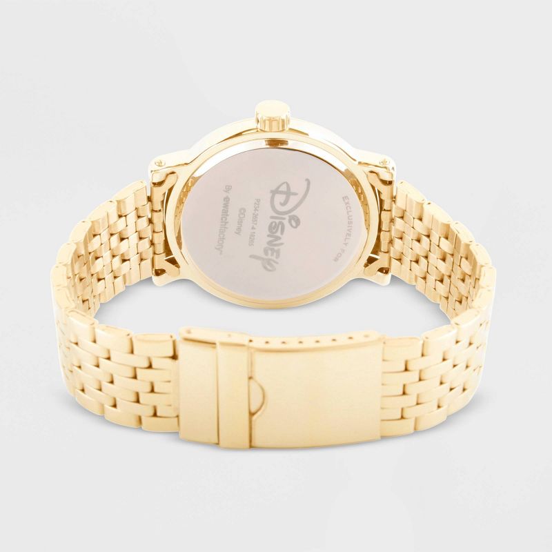 Men&#39;s Disney Mickey Mouse Vintage Bracelet Watch - Gold, 2 of 6