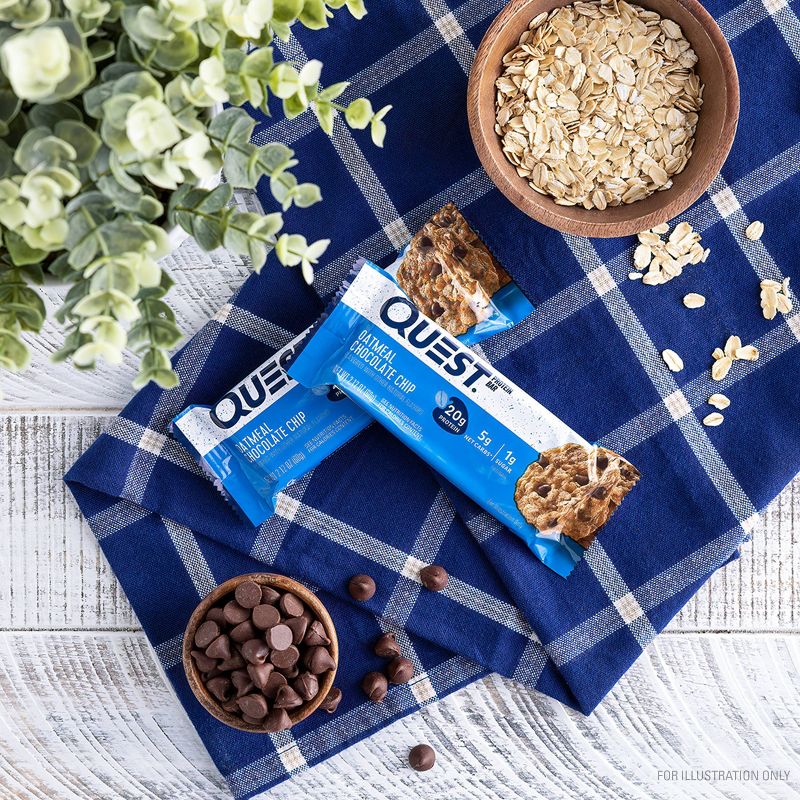 Quest Nutrition Protein Bar - Oatmeal Chocolate Chip, 4 of 11