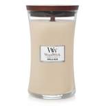 21.5oz Large Hourglass Jar Candle Vanilla Bean - WoodWick