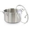 Martha Stewart Everday Midvale 2.6 Quart Stainless Steel Saucepan with Lid - image 2 of 4