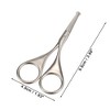 Unique Bargains Round Head Nose Hair Tweezers Stainless Steel Silver Tone 3.86"x1.93" 1 Pc - 3 of 4