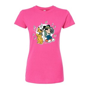 Women's - Disney - Mickey & Friends Fitted Graphic T-Shirt - 1 of 3
