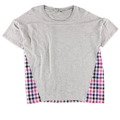 G.H. Bass & Co. Womens Contrast Short Sleeve Sweatshirt