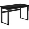 Vynxaria Modern 48" Adjustable Standing Computer Desk Black Laminate Black Metal Frame for Home Office Laptop Work - 2 of 4
