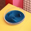 Pet Life Cirlicue Shark Fin Shaped Modern Slow Feeding Pet Bowl - 2 of 3