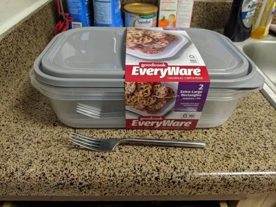 Goodcook Everyware Large Rectangle Food Storage - 2ct : Target
