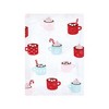 Hudson Baby Infant Girl Cotton Flannel Burp Cloths Bundle, Hot Cocoa, One Size - 3 of 4