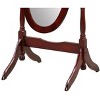 Cesicia Traditional Queen Anna Style Wood Floor Cheval Mirror - 3 of 4