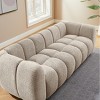 VANOMi 88.98’’ Modern Boucle Upholstered Sofa Couch - 2 of 4