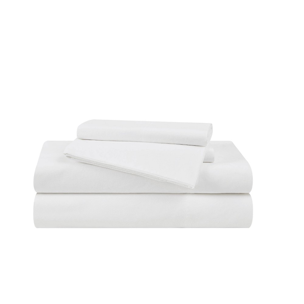 Badgley Mischka Split King 4pc 300TC Tencel Sheet Set Griege