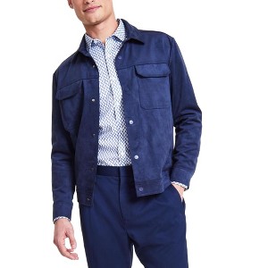 Alfani Mens Faux Suede Chore Field Jacket - 1 of 1