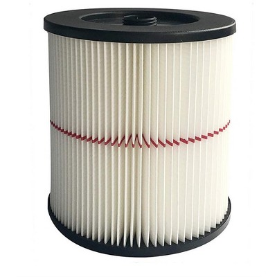 Nispira Replacement HEPA Filter Compatible with Craftsman Red Stripe Shop Vacuum Wet/Dry Vacs Vacuum. Compared to Part 17816 9-17816. 1 Pack