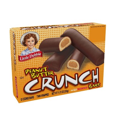 Little Debbie Peanut Butter Crunch Bars - 12ct/11.72oz