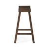 Maven Lane Vincent Backless Wooden Counter Height Bar Stool - 4 of 4