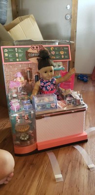 Our Generation Love U Latte Coffee Shop Playset - 64pc : Target