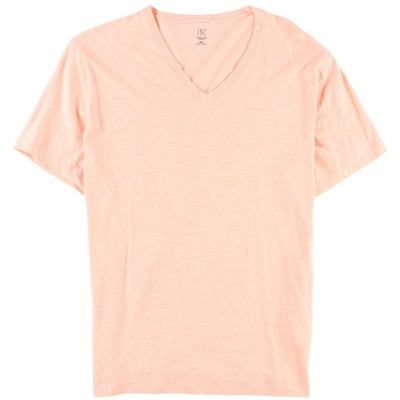 I.N.C International Concepts Mens Textured Basic T-Shirt, pinks, 2XL