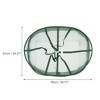 Unique Bargains Folding Durable with Enclosure Drying Basket 1 Pc - 3 of 4