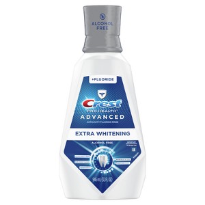 Crest Pro-Health Advanced Alcohol Free Mouthwash Mint - 32 fl oz - 1 of 4