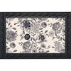 Briarwood Lane Everyday Doormat 30x18 Indoor Outdoor Woodcut Floral Doormat - 2 of 4